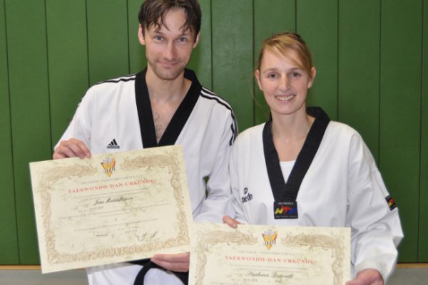 Glanzleistung für den ASG-Porz bei der Taekwondo Danprüfung